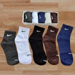 Premium Cotton Anti-Bacterial Socks (1 Box- 5 Pairs) - Image 2