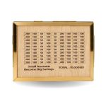 Wooden 10K Money Saving Box