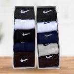 Premium Cotton Anti-Bacterial Socks (1 Box- 5 Pairs) - Image 4
